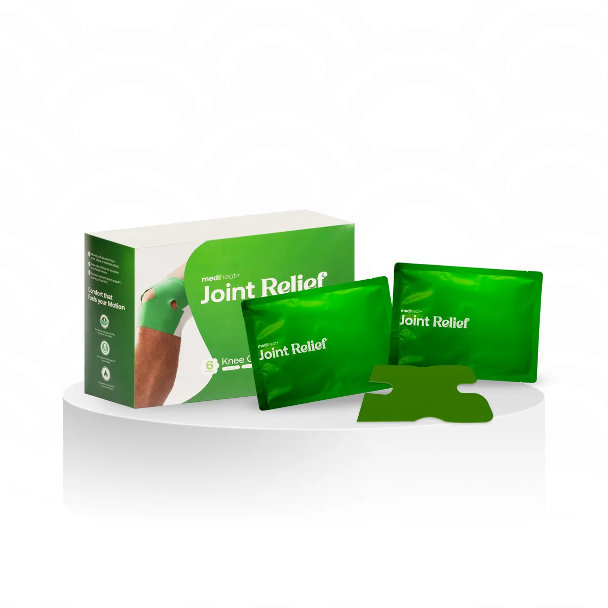 MediHeat+ Joint Relief Knee Heating Patch
